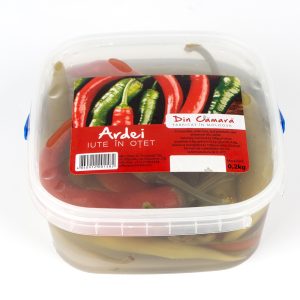 Ardei iute în oțet ”Din Cămară” 0,2 kg