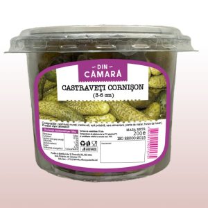 Castraveți-cornișoni ”Din Cămară” 0,2kg