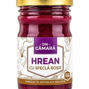 Hrean ”Din Cămară” cu sfeclă roșie 0,2kg